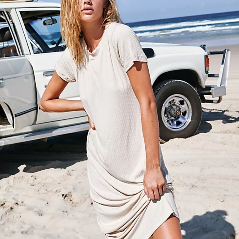 Free People Beach Simone Midi Dress - Picture 4 of 6